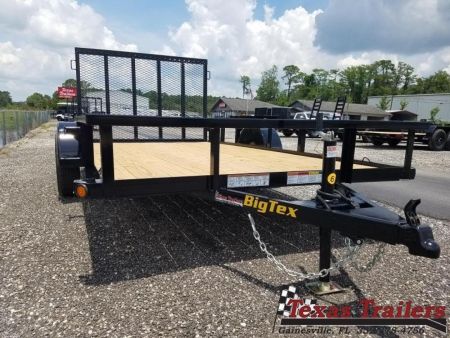 New 35SA-14BK4RG BIG TEX 6'5" X 14' UTILITY TRAILER