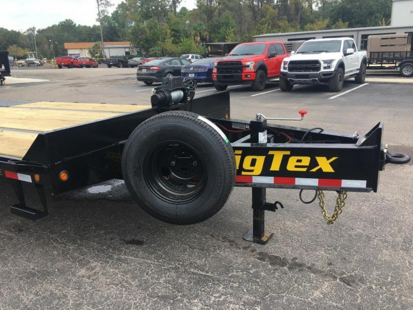 New 22PH-20BK+5MR Big Tex Trailers Flatbed Trailer