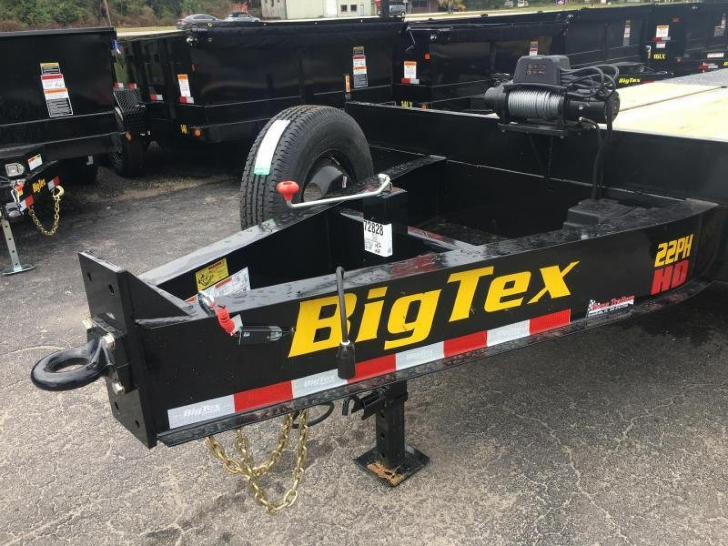 New 22PH-20BK+5MR Big Tex Trailers Flatbed Trailer