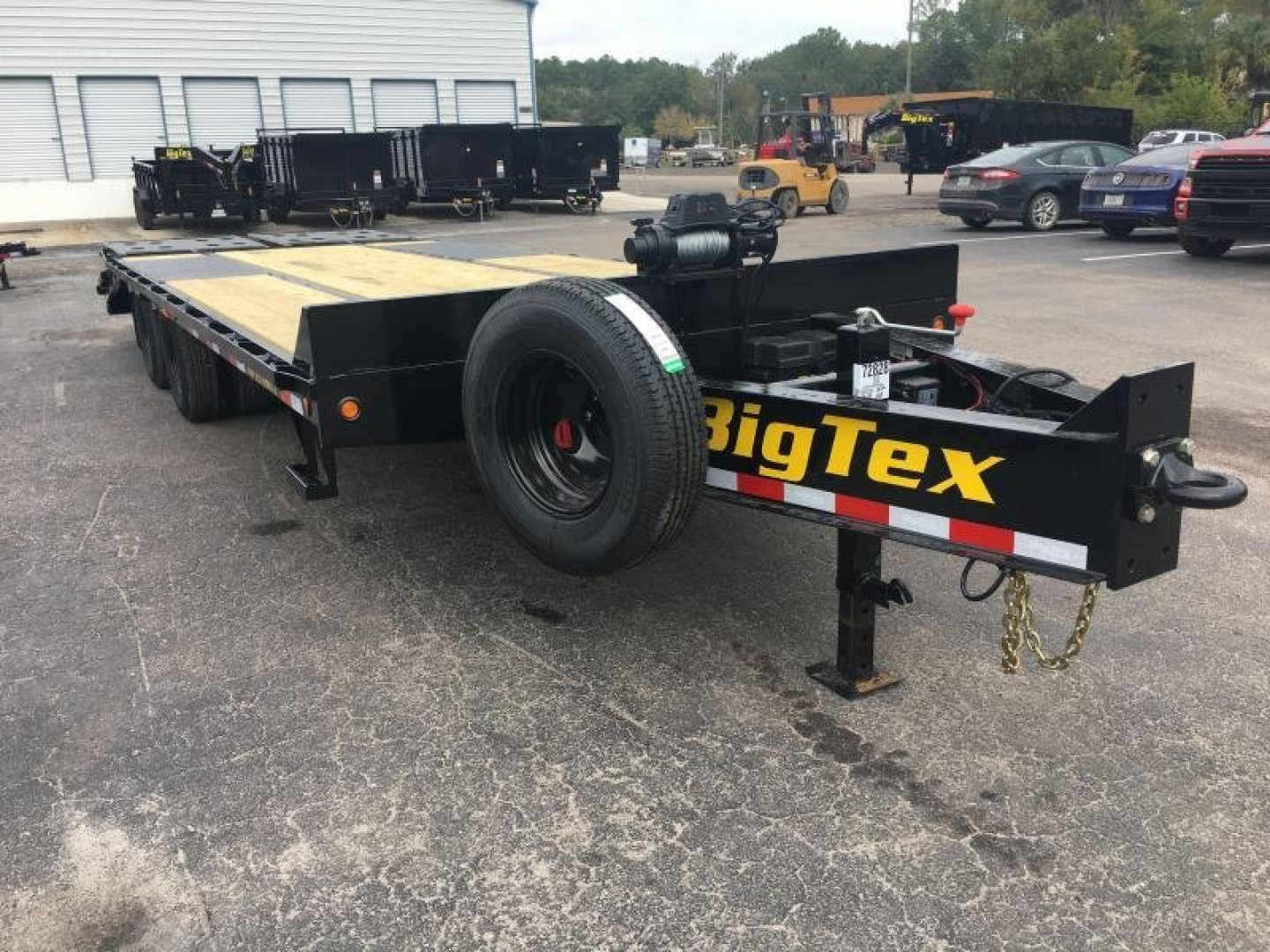 New 22PH-20BK+5MR Big Tex Trailers Flatbed Trailer