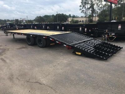 New 22PH-20BK+5MR Big Tex Trailers Flatbed Trailer
