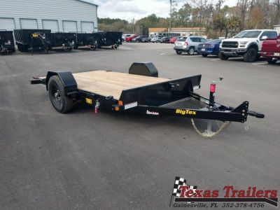 New 70ST-13BK BIG TEX 7' X 13' SINGLE AXLE TILT DECK EQUIPMENT TRAILER