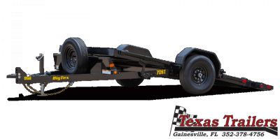 New 70ST-13BK BIG TEX 7' X 13' SINGLE AXLE TILT DECK EQUIPMENT TRAILER