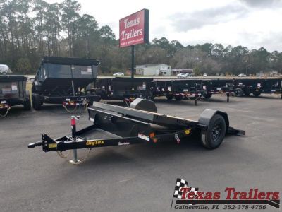 New 70ST-13BK BIG TEX 7' X 13' SINGLE AXLE TILT DECK EQUIPMENT TRAILER