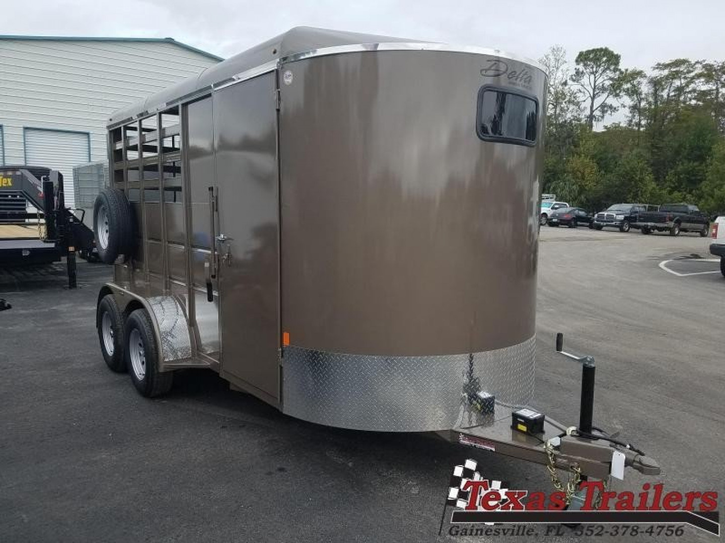 6×14 Horse Livestock Trailer