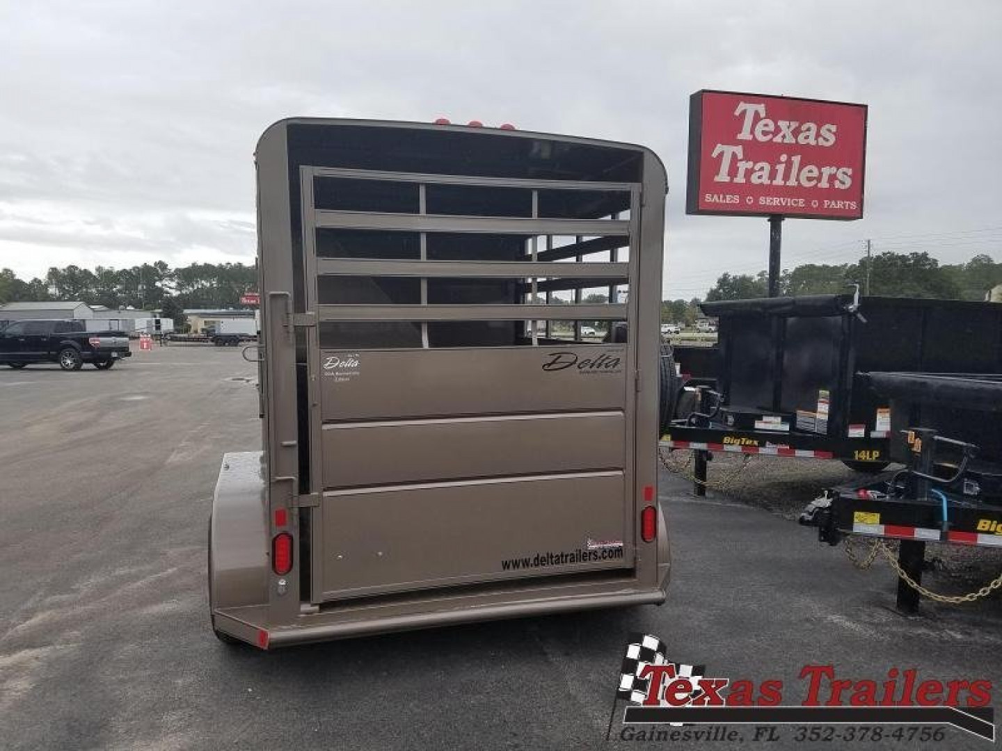 6×14 Horse Livestock Trailer photo 3