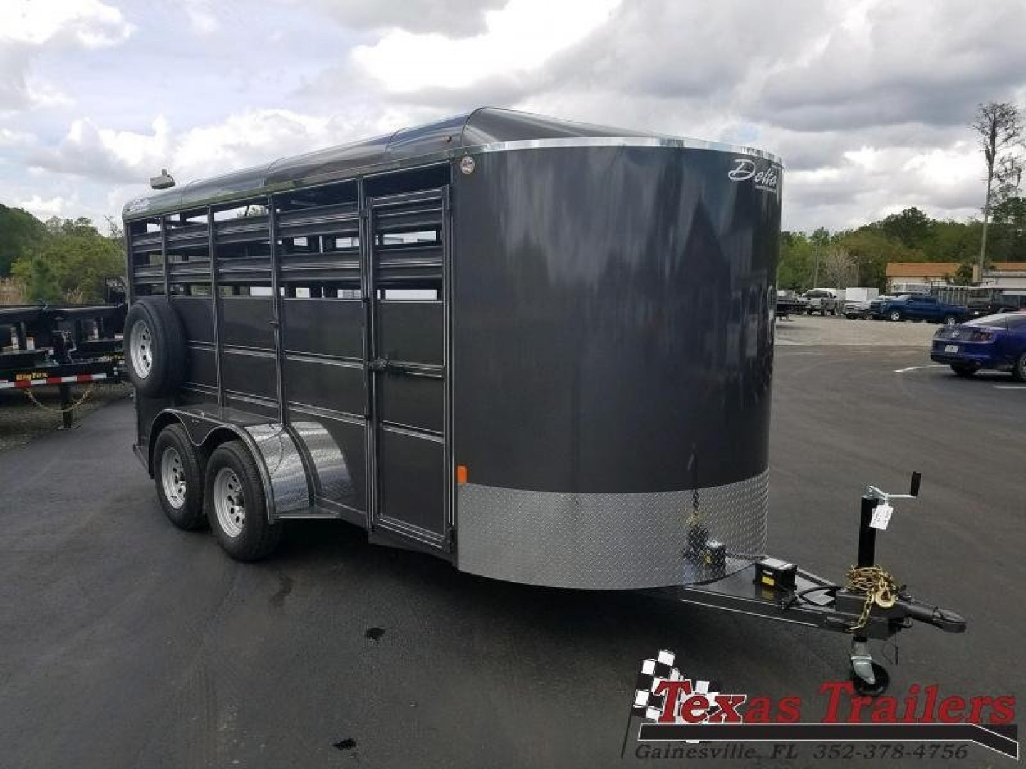 6×16 Horse Livestock Trailer