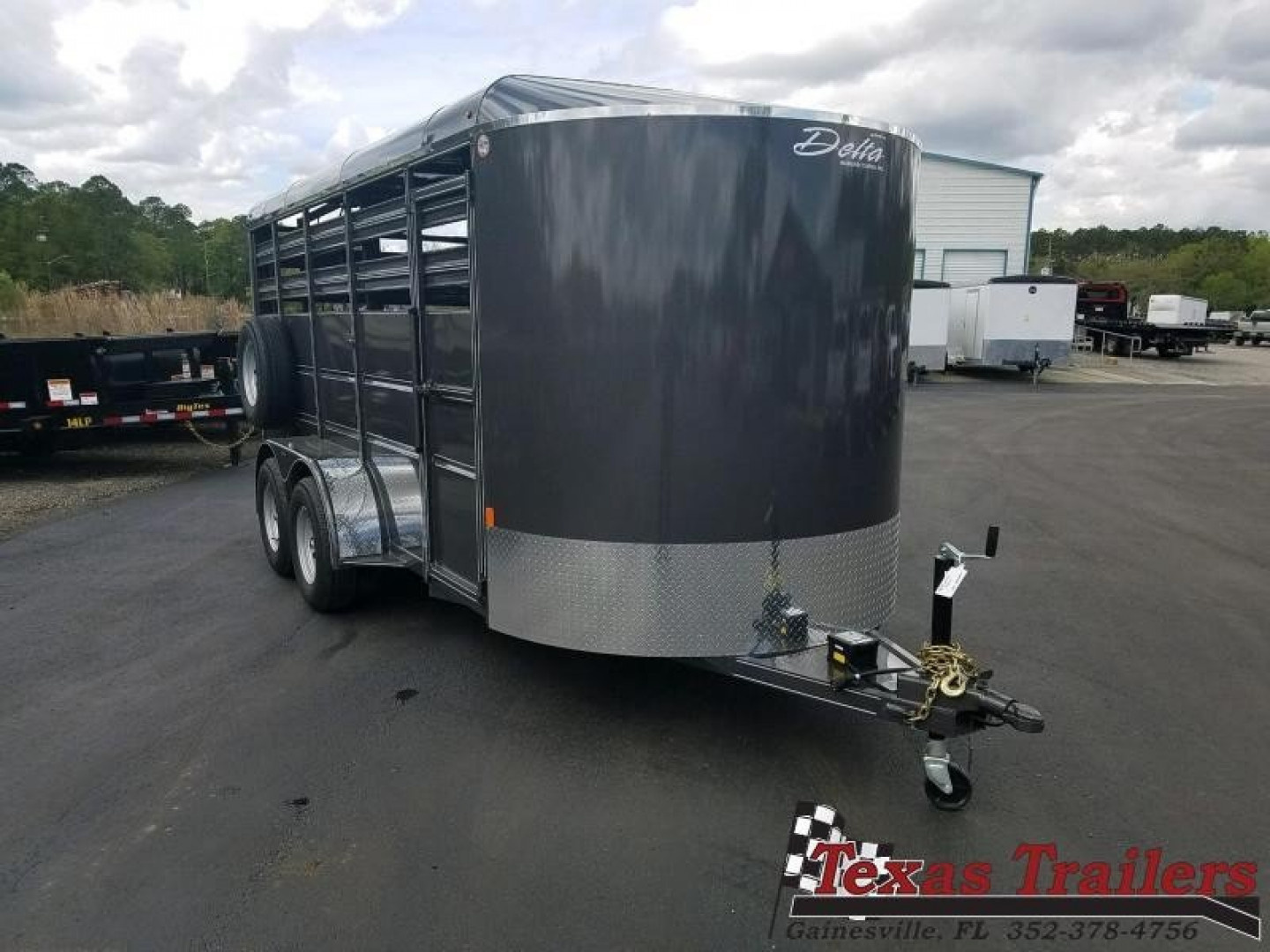6×16 Horse Livestock Trailer photo 5