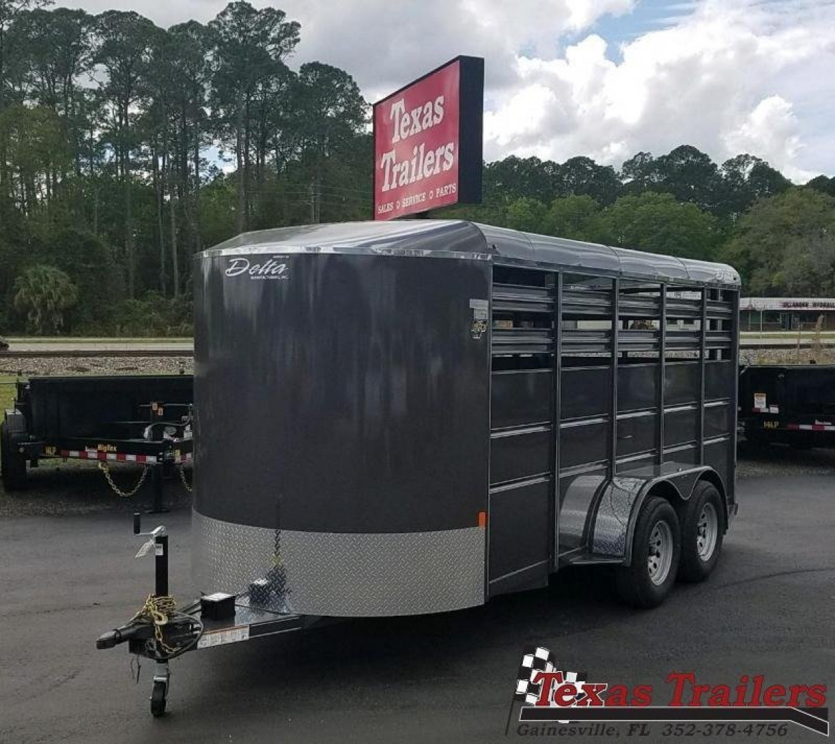 6×16 Horse Livestock Trailer photo 2