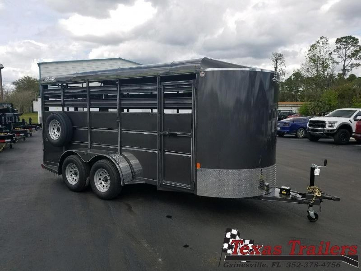 6×16 Horse Livestock Trailer photo 6