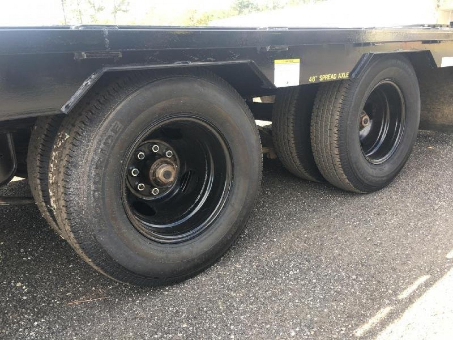 New 25GN-35D5A-MRBK BIG TEX 8.5' X 35' FLATBED TRAILER W/ UPGRADED TIRES