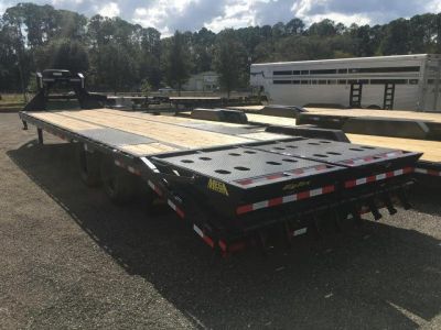 New 25GN-35D5A-MRBK BIG TEX 8.5' X 35' FLATBED TRAILER W/ UPGRADED TIRES