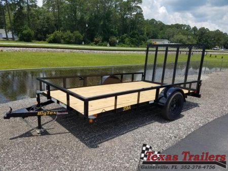 New 35SA-12BK4RG BIG TEX 6'5" X 12' UTILITY TRAILER