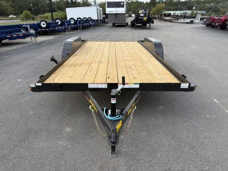 New 60EC-16BK BIG TEX 7' X 16' CAR HAULER W/ SLIDE OUT RAMPS F0R REAR OR SIDE LOAD