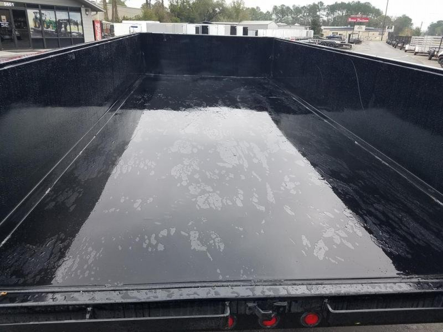 New 16LP-16BK6SIRPD BIG TEX 7' X 16' DUMP TRAILER W/ 2' SIDES