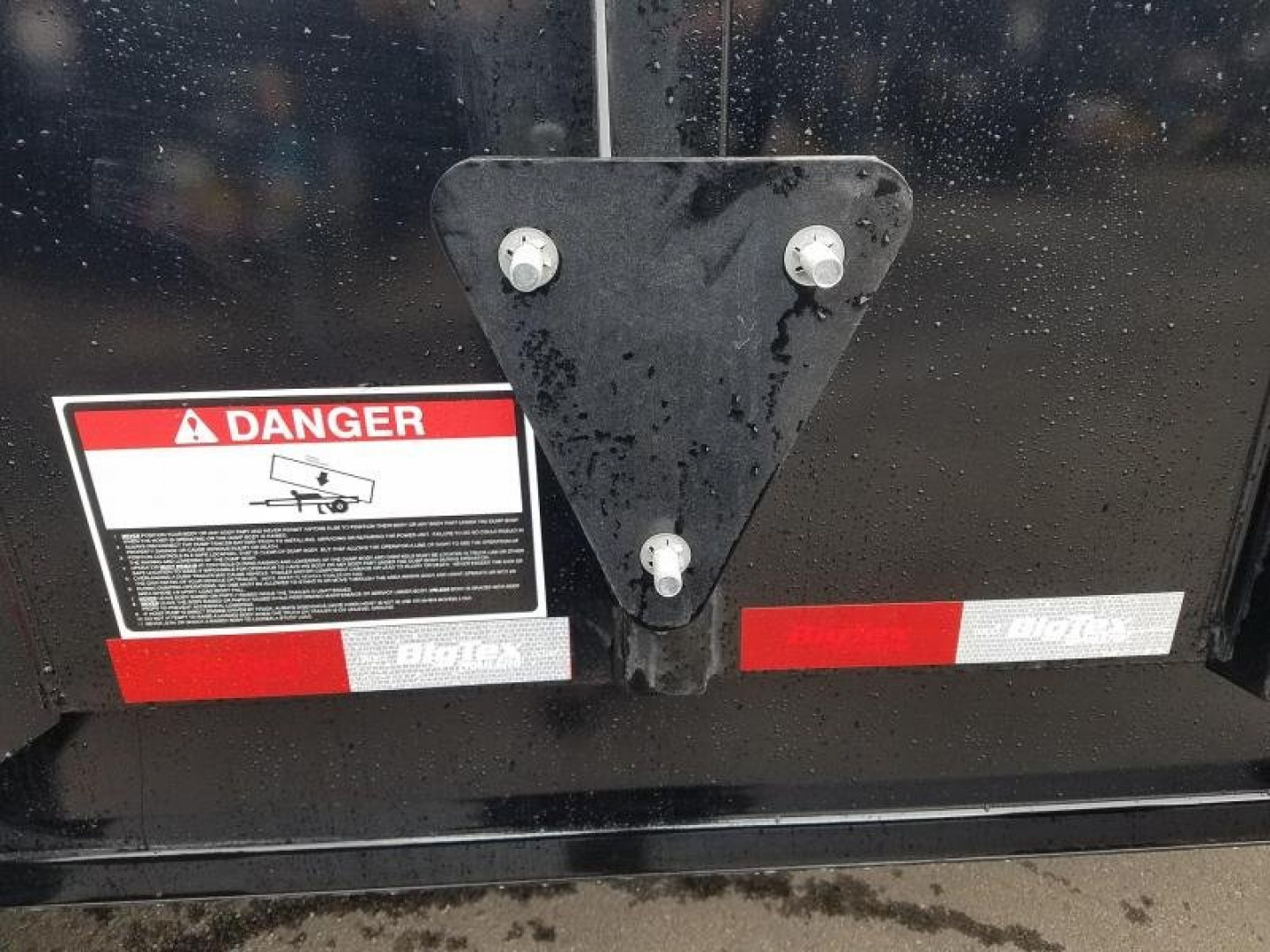 New 16LP-16BK6SIRPD BIG TEX 7' X 16' DUMP TRAILER W/ 2' SIDES