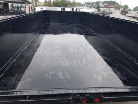 New 16LP-16BK6SIRPD BIG TEX 7' X 16' DUMP TRAILER W/ 2' SIDES