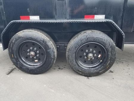 New 16LP-16BK6SIRPD BIG TEX 7' X 16' DUMP TRAILER W/ 2' SIDES