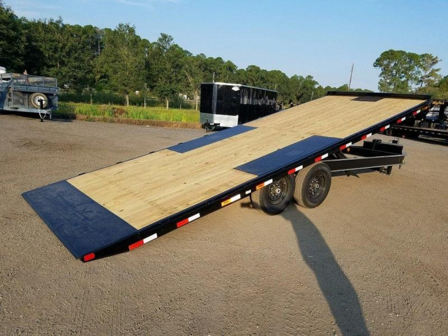 New 14OT-24BK BIG TEX 8.5' X 24' TILT DECK FLATBED TRAILER