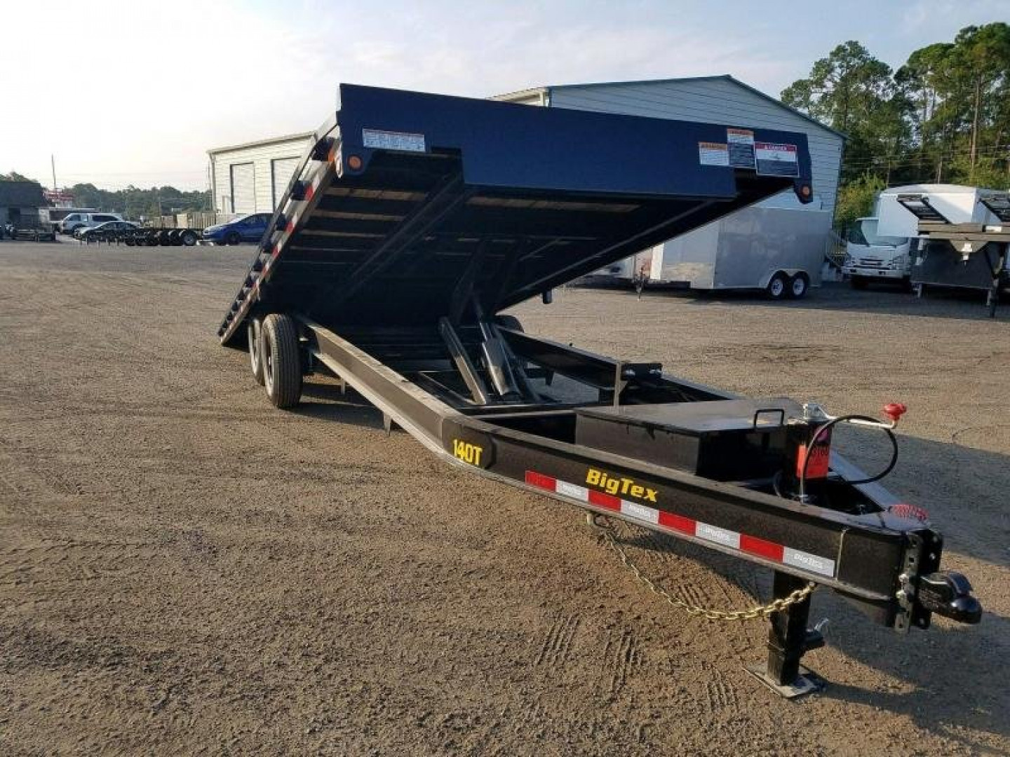 New 14OT-24BK BIG TEX 8.5' X 24' TILT DECK FLATBED TRAILER