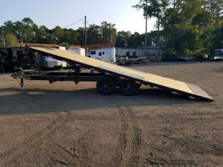 New 14OT-24BK BIG TEX 8.5' X 24' TILT DECK FLATBED TRAILER