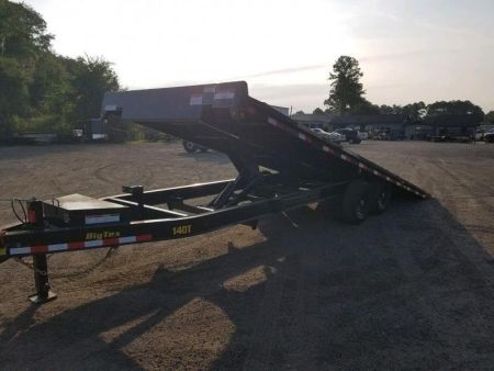 New 14OT-24BK BIG TEX 8.5' X 24' TILT DECK FLATBED TRAILER