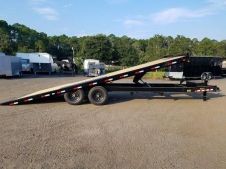 New 14OT-24BK BIG TEX 8.5' X 24' TILT DECK FLATBED TRAILER