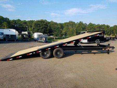 New 14OT-24BK BIG TEX 8.5' X 24' TILT DECK FLATBED TRAILER