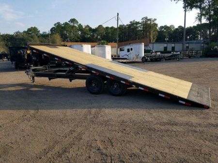 New 14OT-24BK BIG TEX 8.5' X 24' TILT DECK FLATBED TRAILER