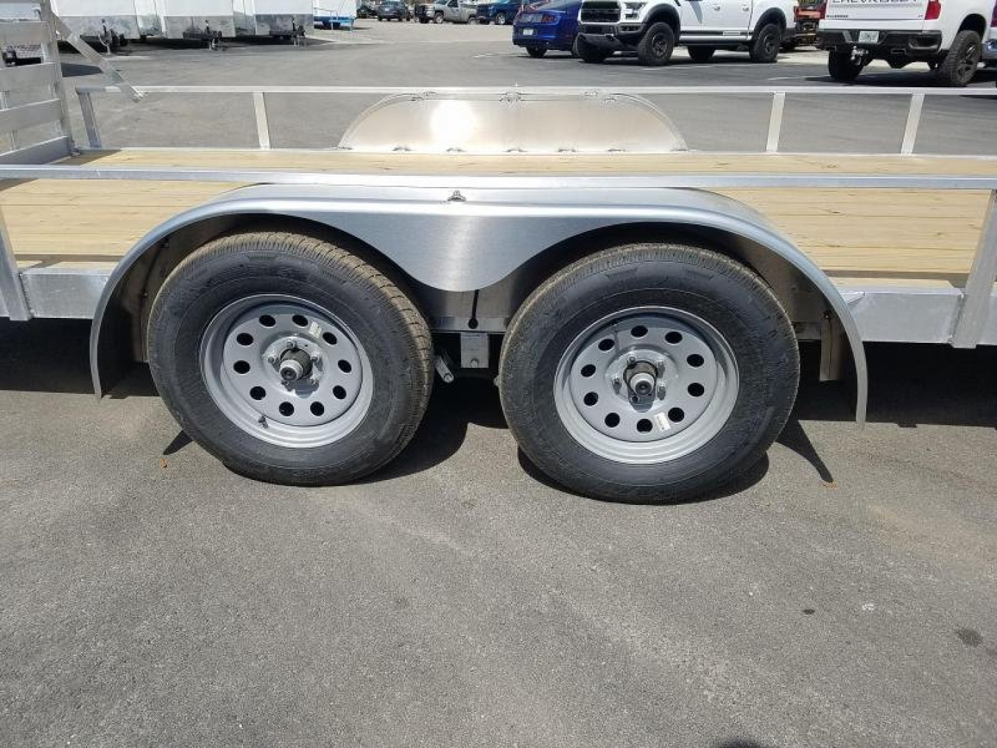 New MLS6.5X162.0W MISSION 6.5' X 16' ALUMINUM FRAME UTILITY TRAILER