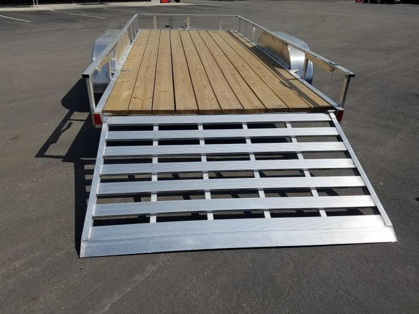 New MLS6.5X162.0W MISSION 6.5' X 16' ALUMINUM FRAME UTILITY TRAILER
