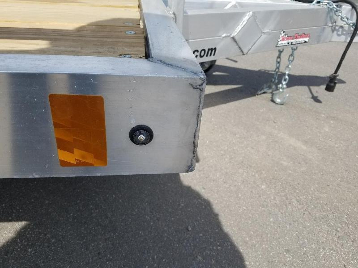 New MLS6.5X162.0W MISSION 6.5' X 16' ALUMINUM FRAME UTILITY TRAILER