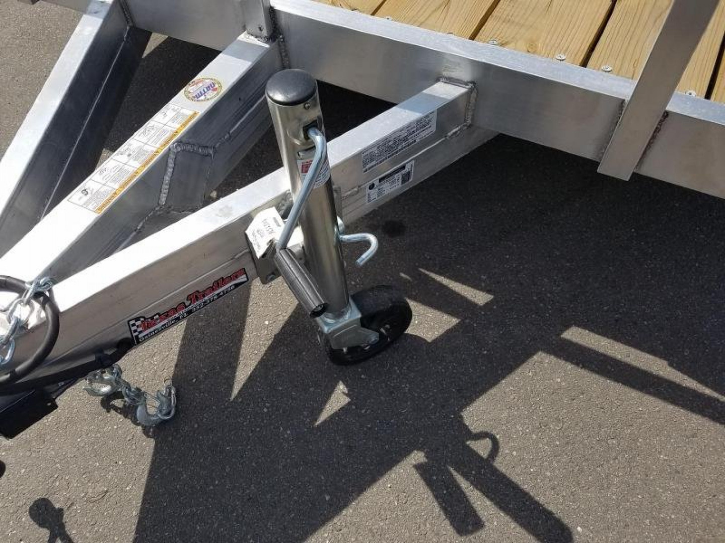 New MLS6.5X162.0W MISSION 6.5' X 16' ALUMINUM FRAME UTILITY TRAILER