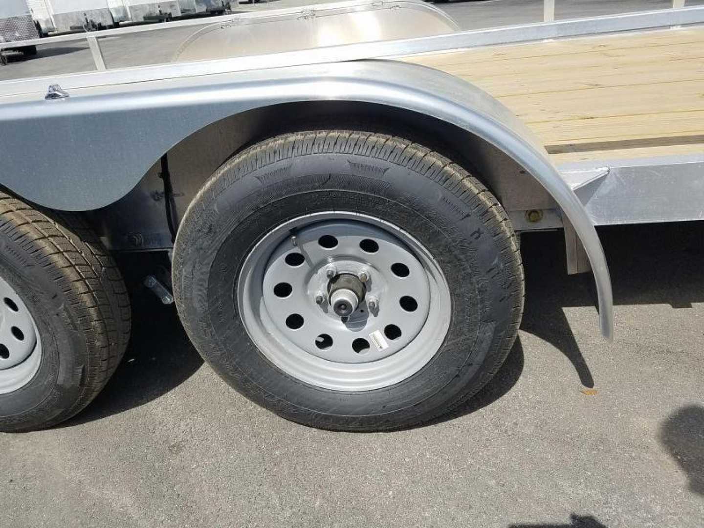 New MLS6.5X162.0W MISSION 6.5' X 16' ALUMINUM FRAME UTILITY TRAILER
