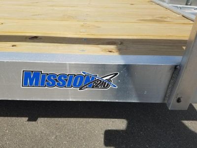 New MLS6.5X162.0W MISSION 6.5' X 16' ALUMINUM FRAME UTILITY TRAILER