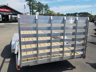 New MLS6.5X162.0W MISSION 6.5' X 16' ALUMINUM FRAME UTILITY TRAILER