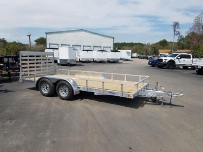 New MLS6.5X162.0W MISSION 6.5' X 16' ALUMINUM FRAME UTILITY TRAILER