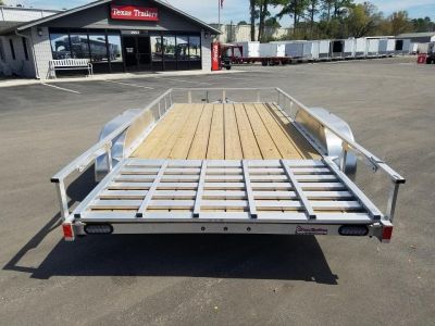 New MLS6.5X162.0W MISSION 6.5' X 16' ALUMINUM FRAME UTILITY TRAILER