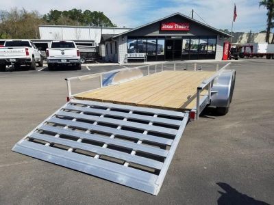 New MLS6.5X162.0W MISSION 6.5' X 16' ALUMINUM FRAME UTILITY TRAILER