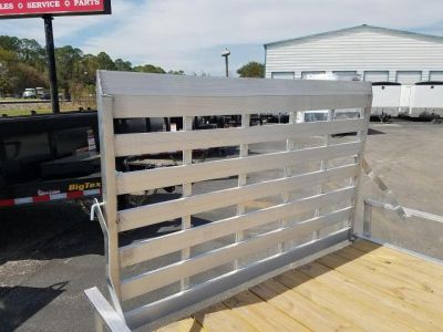 New MLS6.5X162.0W MISSION 6.5' X 16' ALUMINUM FRAME UTILITY TRAILER