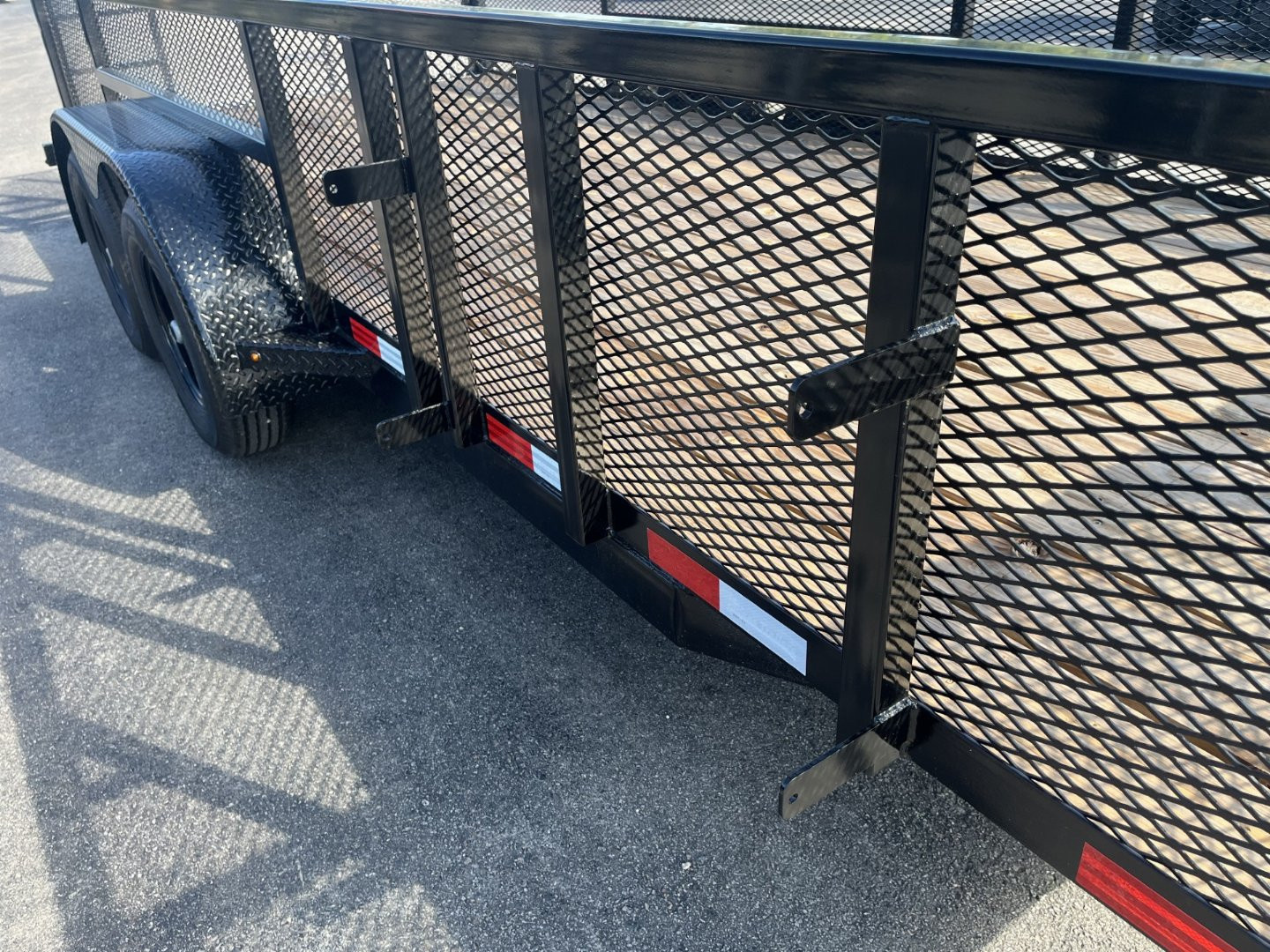 New LM61810 TEXAS TRAILERS 6'10" X 18' LAWN MAINTENANCE TRAILER