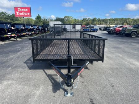 New LM61810 TEXAS TRAILERS 6'10" X 18' LAWN MAINTENANCE TRAILER
