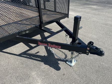 New LM61810 TEXAS TRAILERS 6'10" X 18' LAWN MAINTENANCE TRAILER