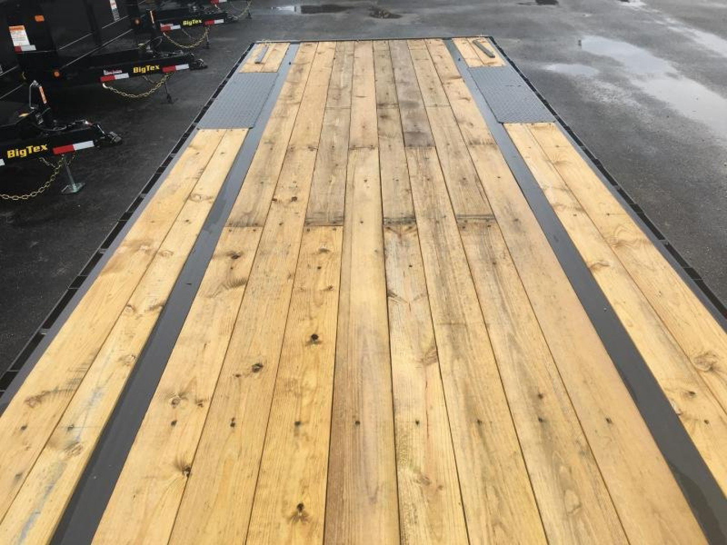New 14PH-25BK+5MR BIG TEX 8.5' X 30' FLATBED TRAILER W/ MEGA RAMPS