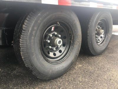 New 14PH-25BK+5MR BIG TEX 8.5' X 30' FLATBED TRAILER W/ MEGA RAMPS