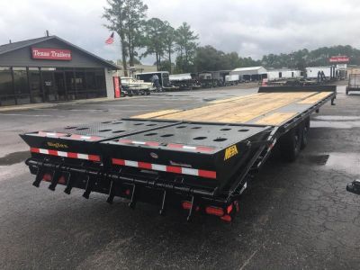 New 14PH-25BK+5MR BIG TEX 8.5' X 30' FLATBED TRAILER W/ MEGA RAMPS