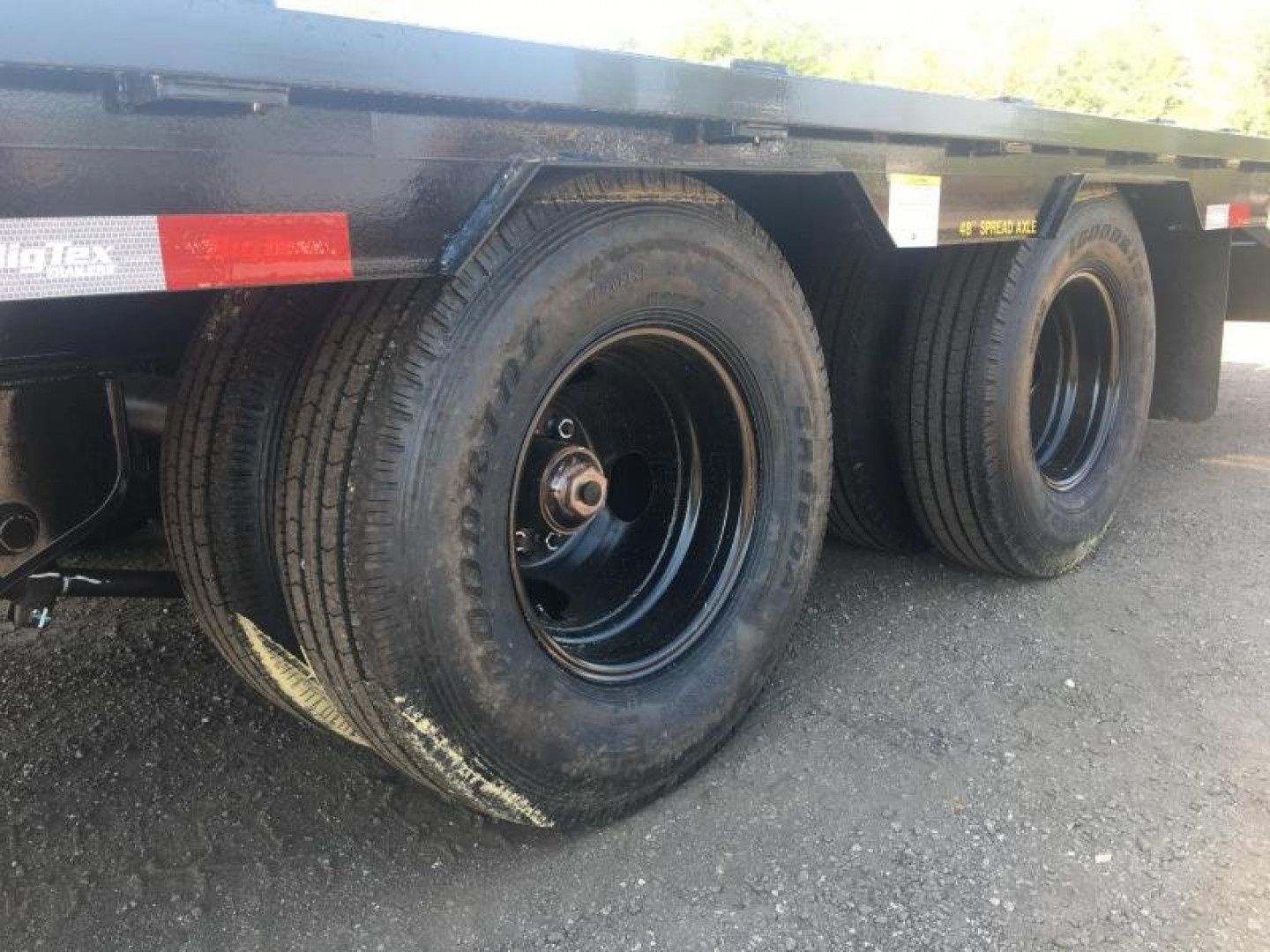 New 25PH-20BK+5MR BIG TEX 8.5' X 25' FLATBED TRAILER W/ MEGA RAMPS & UPGRADED TIRES