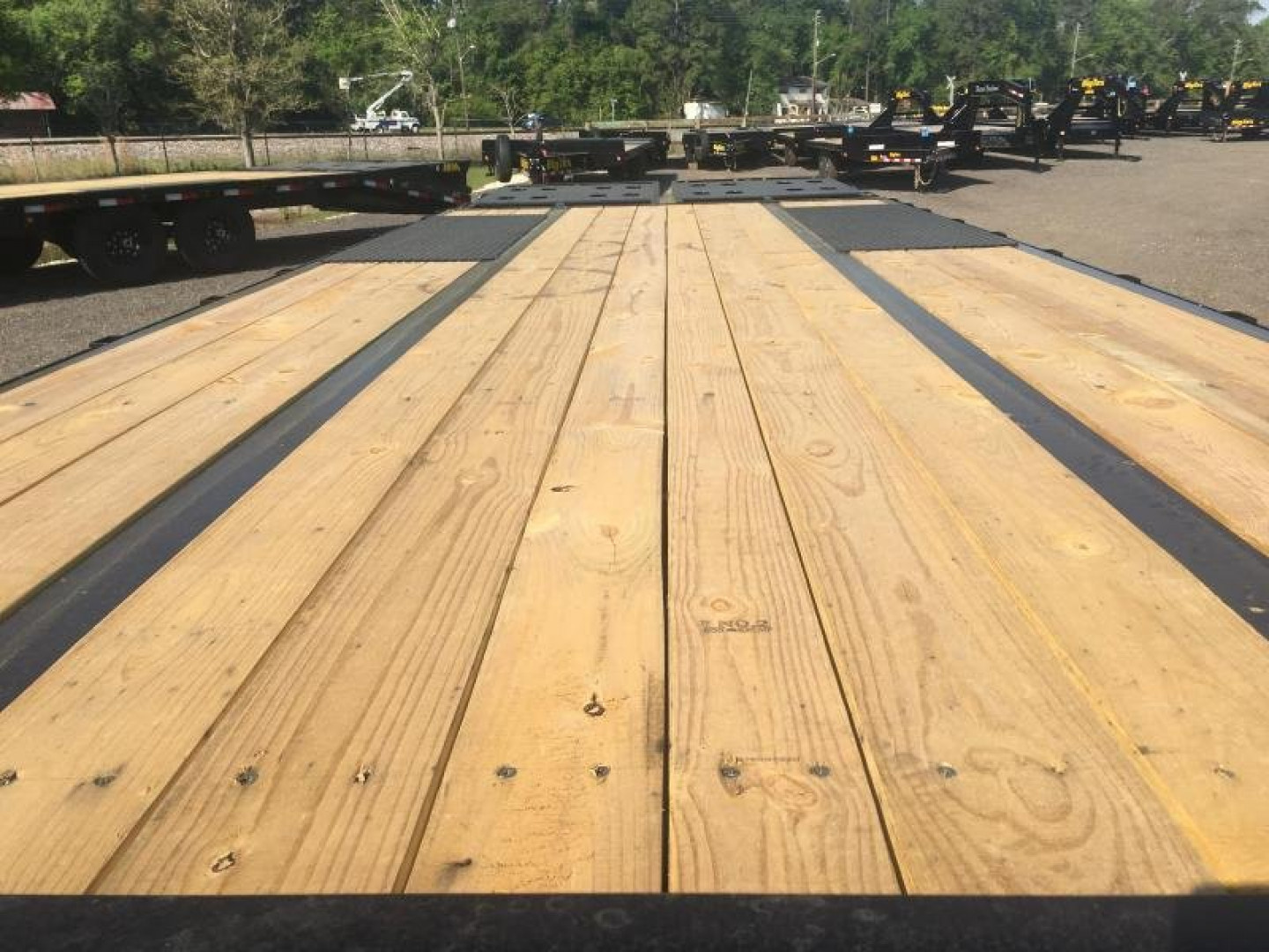 New 25PH-20BK+5MR BIG TEX 8.5' X 25' FLATBED TRAILER W/ MEGA RAMPS & UPGRADED TIRES