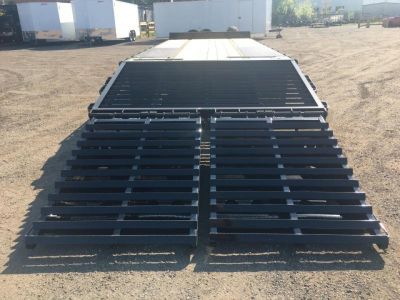 New 25PH-20BK+5MR BIG TEX 8.5' X 25' FLATBED TRAILER W/ MEGA RAMPS & UPGRADED TIRES