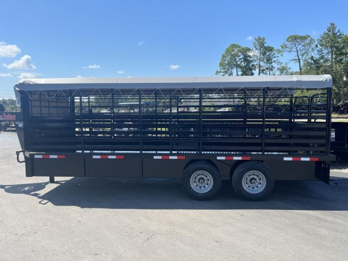 New ST2012G TEXAS TRAILERS 20' GOOSENECK STOCK TRAILER